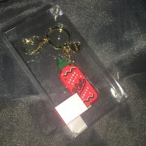 NWT Ban.dō Sriracha Keychain
